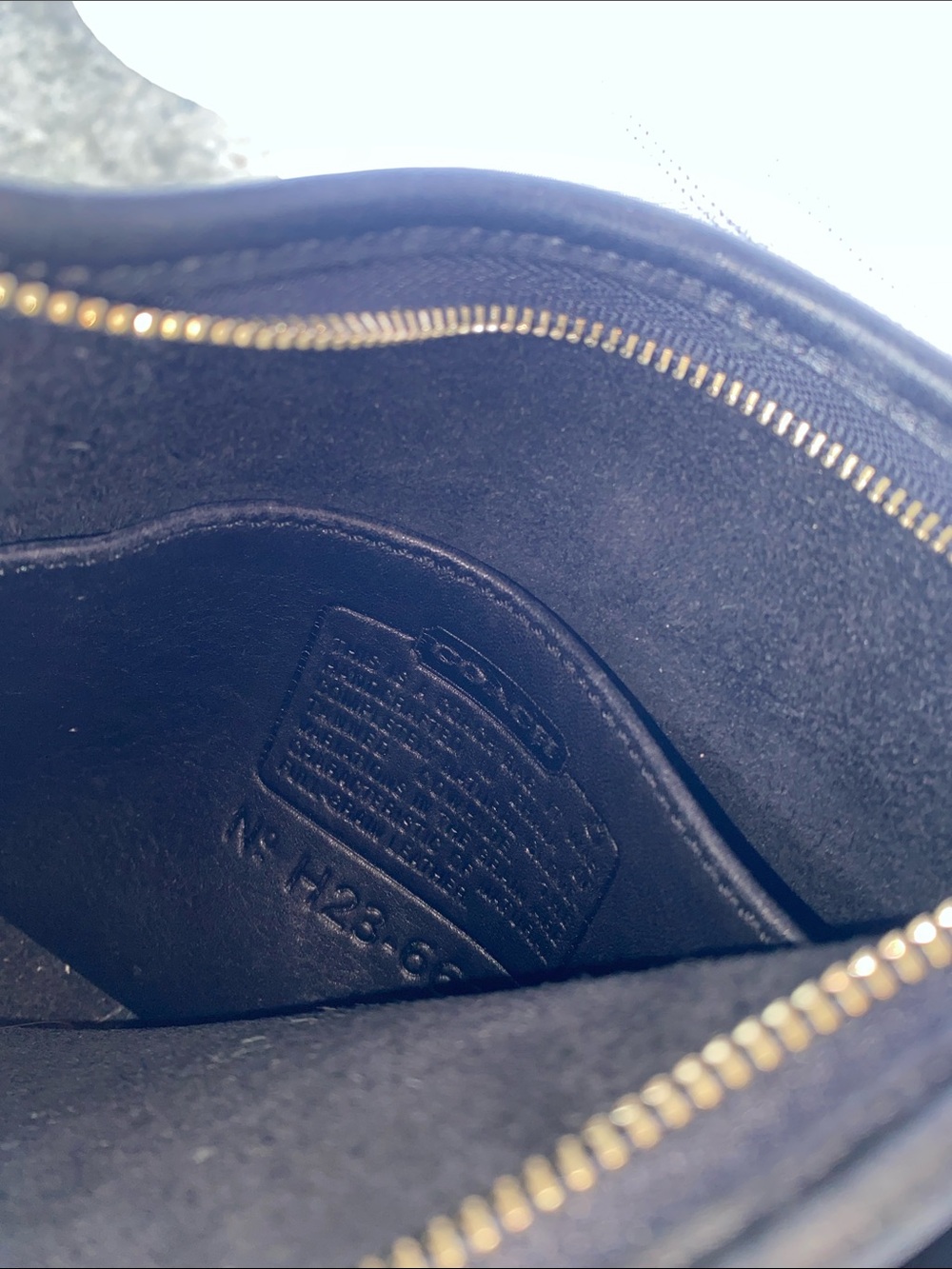 Vintage Coach 6610 Mini Janice Black Leather Crossbody Bag - Picture 5 of 6